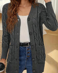 Elegant Women's V-Neck Cardigan