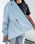 Casual Rain Jacket with Hood Women