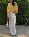 Long Sleeve Button Casual Blouse