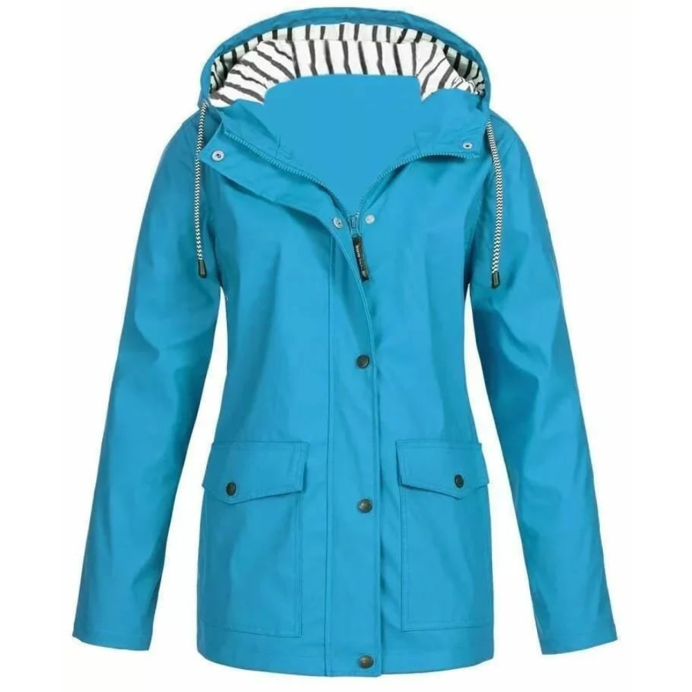 Stylish Women's Waterproof Raincoat