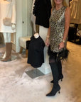 Sleeveless Leopard Print Fashion Dress