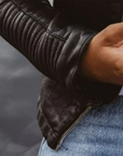 Stylish Biker Leather Jacket