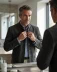 Adrian Men's Cardigan | Tailored Fit, Textured Knit, Functional Pockets 1