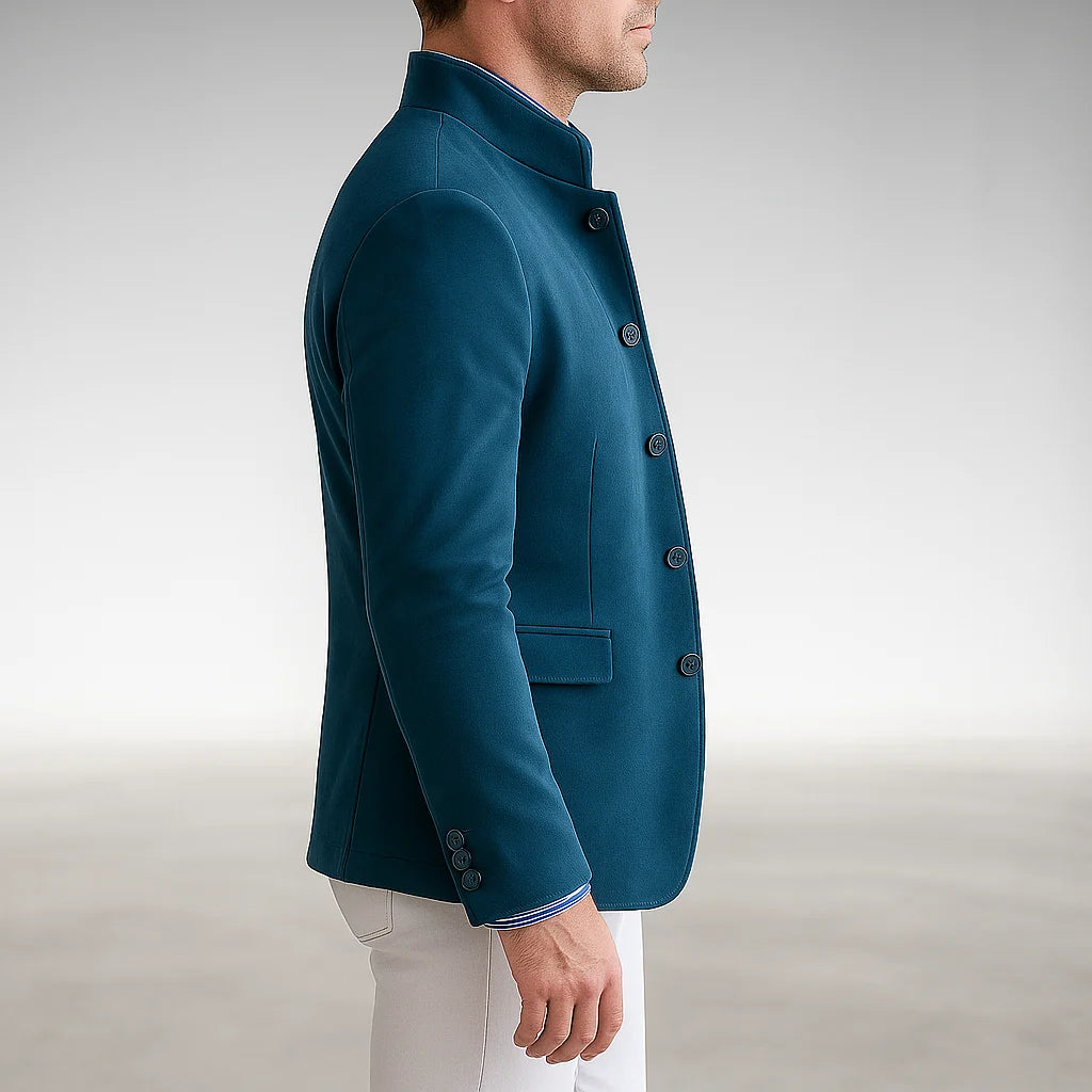 Adrian Men's Cardigan | Tailored Fit, Textured Knit, Functional Pockets 6