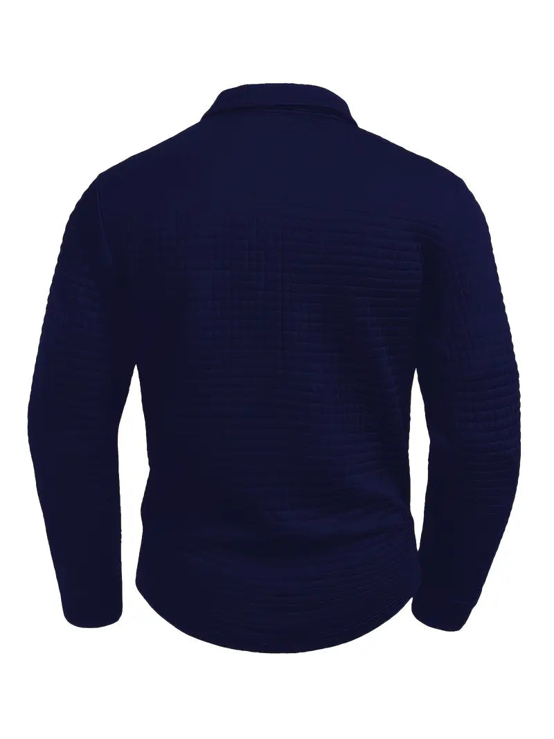 Aero Long Sleeve Polo Shirt | Textured Finish, Sleeve Pocket 6