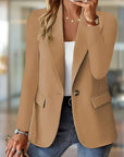 Chic Structured Fit Blazer Jacket