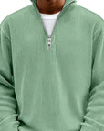 Coco Zipper Sweater | Textured Knit, High Neck, Relaxed Fit 3