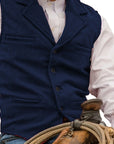 Colton Mens Vest | Classic Herringbone, Tailored Fit 16