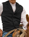 Colton Mens Vest | Classic Herringbone, Tailored Fit 6
