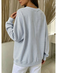 Cora Oversized Hoodie | Relaxed Fit, Striped Design 1