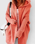 Della Black Cardigan | Oversized Cozy Knit Layer 1
