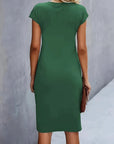 Soft Knit Round Neck Dress