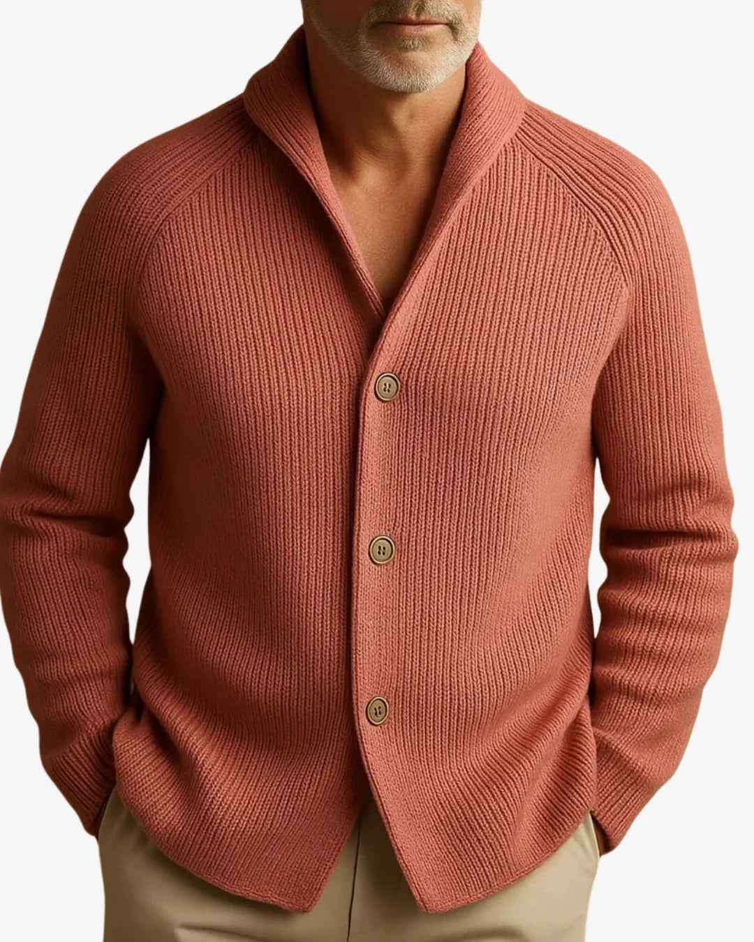 Elliot Cardigan Sweater | Tailored Button-Front, Structured Fit for Women 7