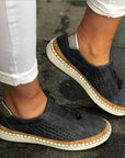 Elysia Women's Slip On Sneakers | Orthopedic Arch Support, Breathable Design 4