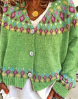 Elysian Nordic Cardigan | Button-Front, Relaxed Fit, Classic Design 0