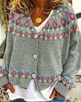 Elysian Nordic Cardigan | Button-Front, Relaxed Fit, Classic Design 3