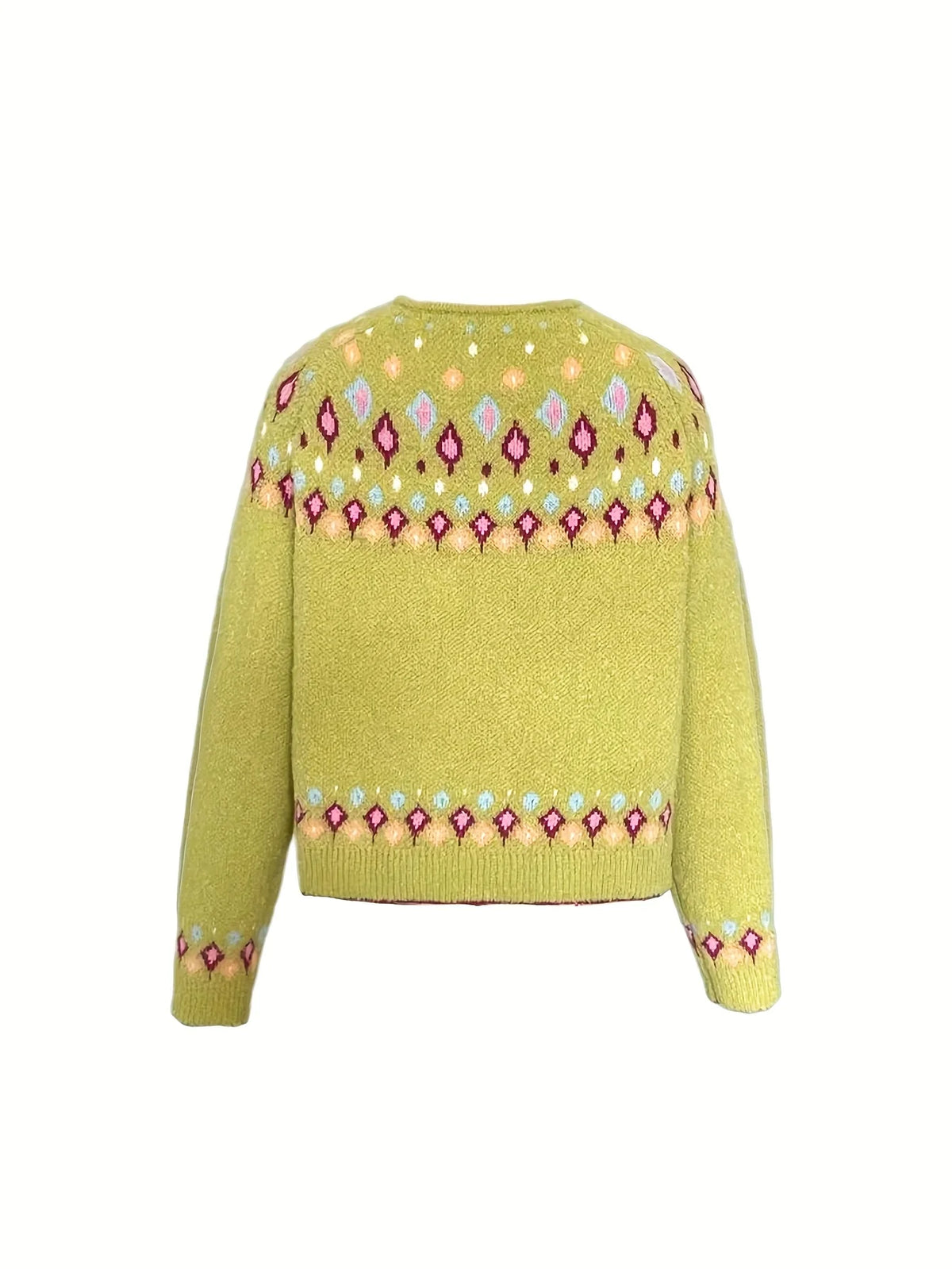 Elysian Nordic Cardigan | Button-Front, Relaxed Fit, Classic Design 4