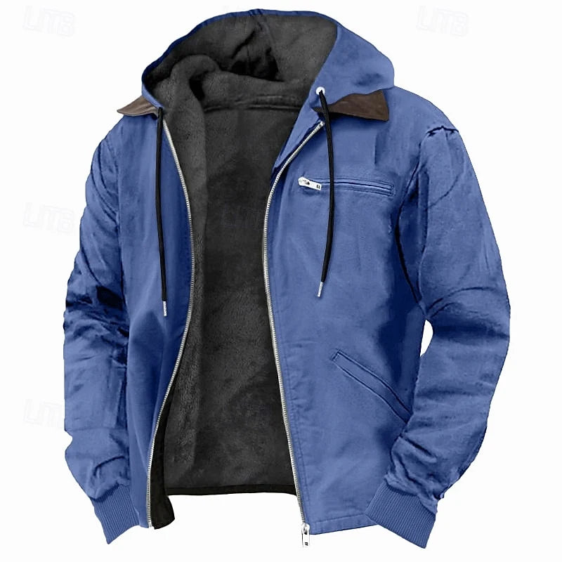 Galen Hooded Jacket | Fleece-Lined, Full-Zip for Casual Wear 3