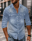Grady Button Up Shirt | Classic Collared, Versatile Casual Wear 2