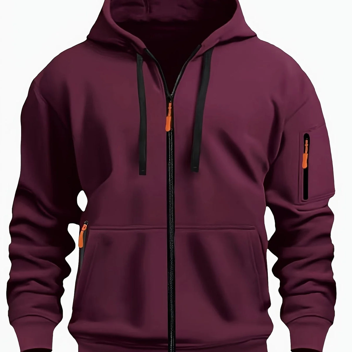Grove Zip-Up Hoodie | Soft, Breathable Fabric, Adjustable Hood 11
