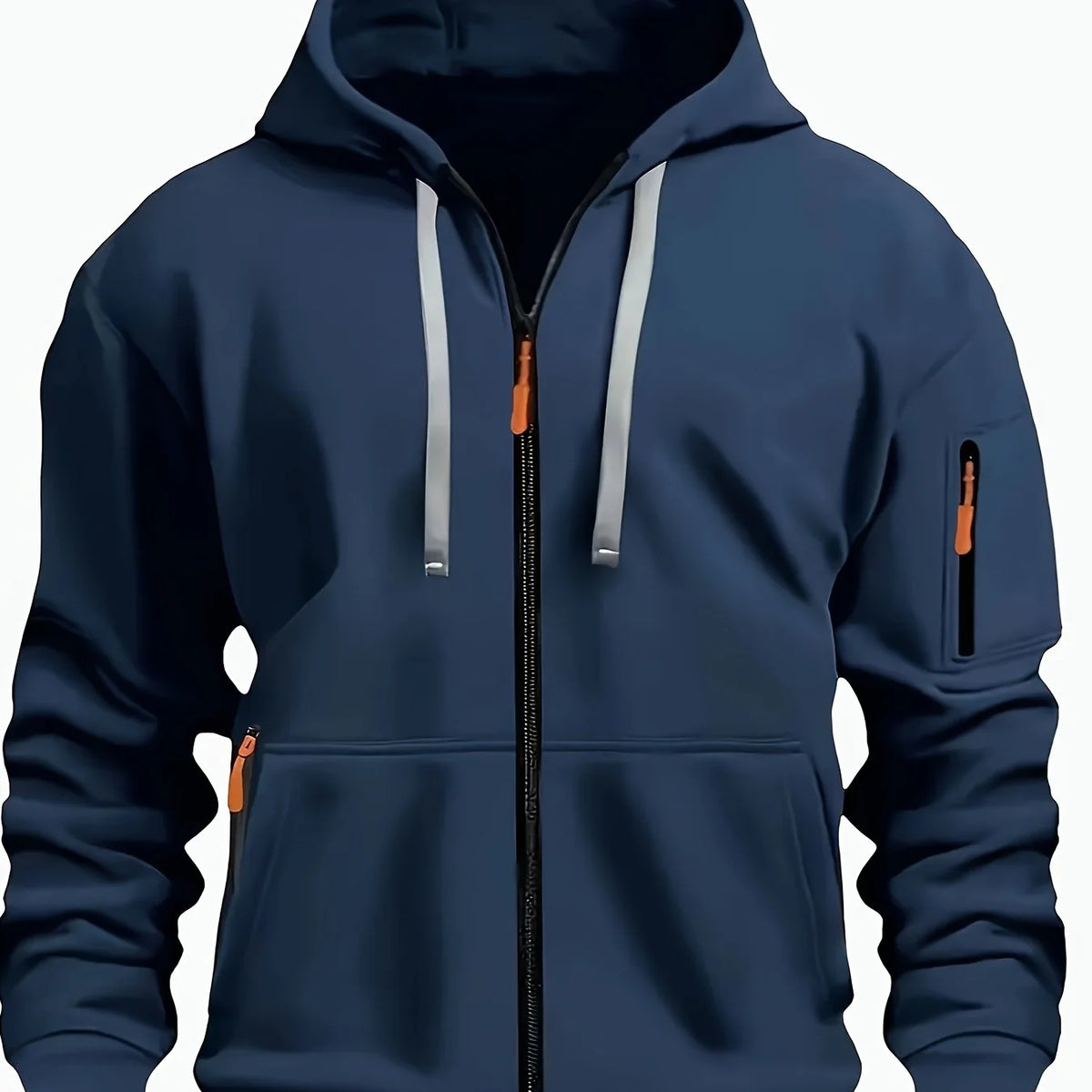Grove Zip-Up Hoodie | Soft, Breathable Fabric, Adjustable Hood 12