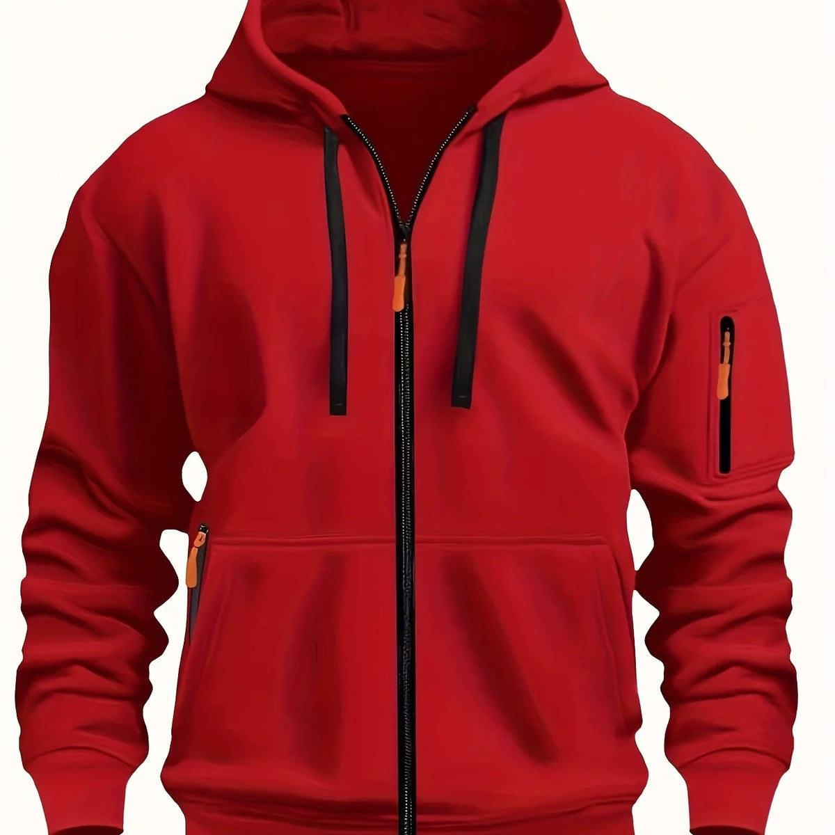 Grove Zip-Up Hoodie | Soft, Breathable Fabric, Adjustable Hood 14