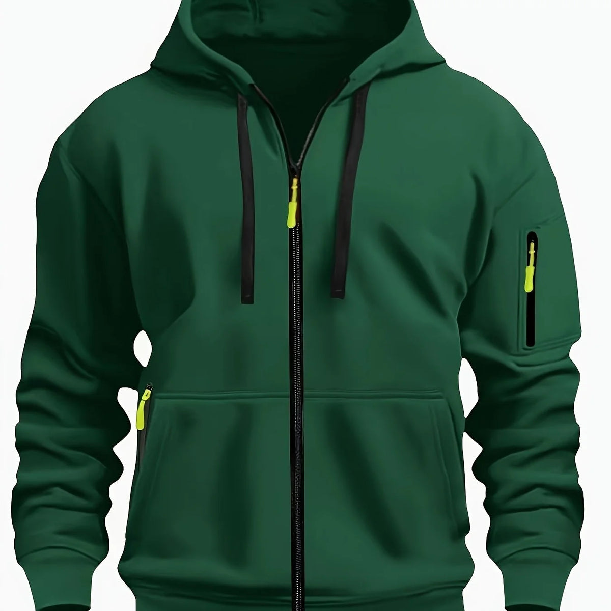Grove Zip-Up Hoodie | Soft, Breathable Fabric, Adjustable Hood 15