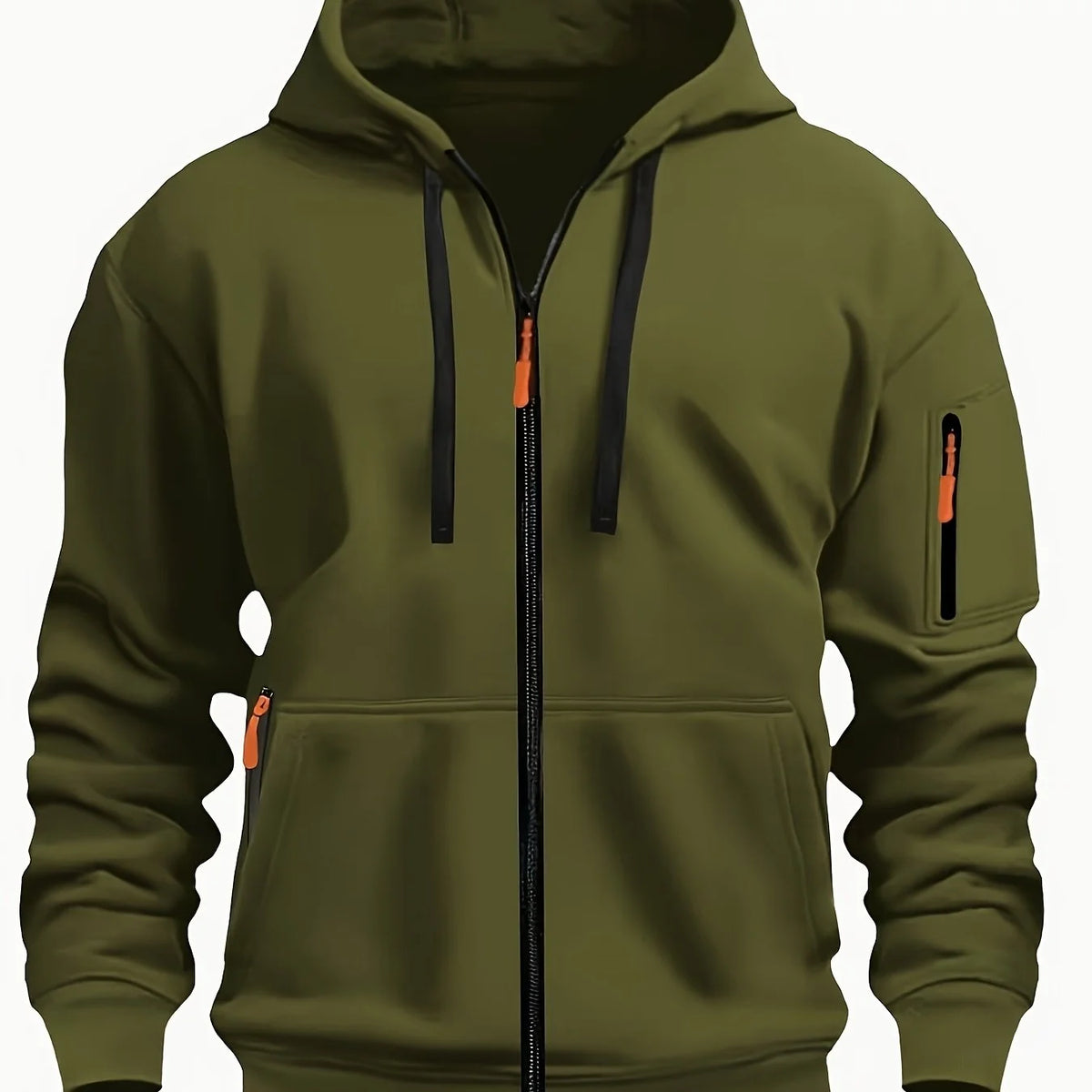 Grove Zip-Up Hoodie | Soft, Breathable Fabric, Adjustable Hood 16