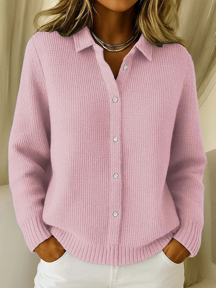 Harlow Long Cardigan Sweater | Elegant Button-Front, Cozy Knit for Women 1