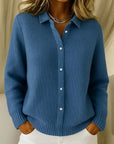 Harlow Long Cardigan Sweater | Elegant Button-Front, Cozy Knit for Women 3