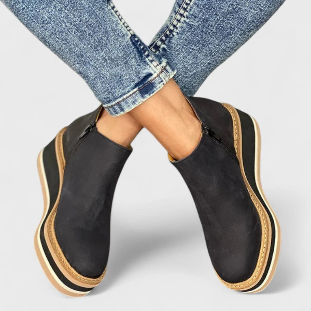 Jovia Waterproof Boots | Elegant Side-Zip Design, Comfortable Fit 3