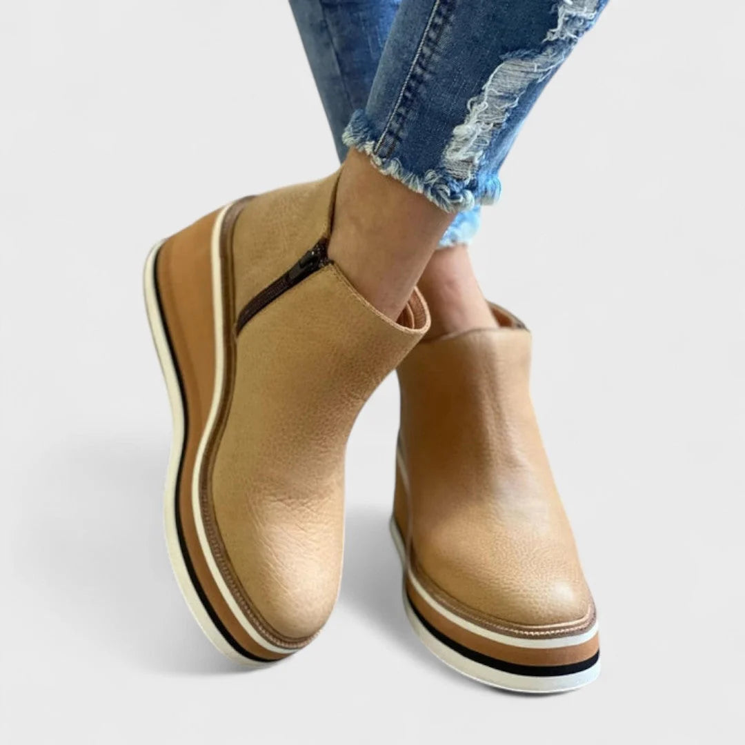 Jovia Waterproof Boots | Elegant Side-Zip Design, Comfortable Fit 4