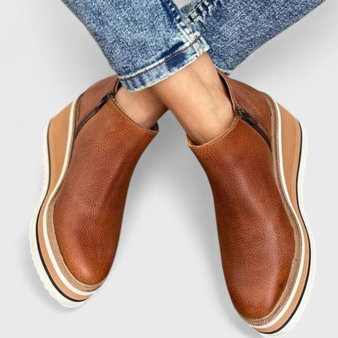 Jovia Waterproof Boots | Elegant Side-Zip Design, Comfortable Fit 5