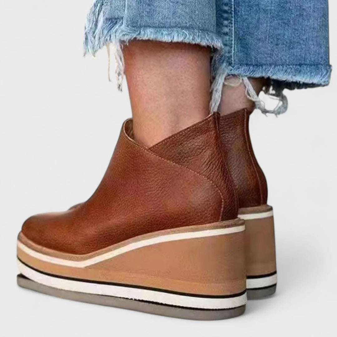 Jovia Waterproof Boots | Elegant Side-Zip Design, Comfortable Fit 6