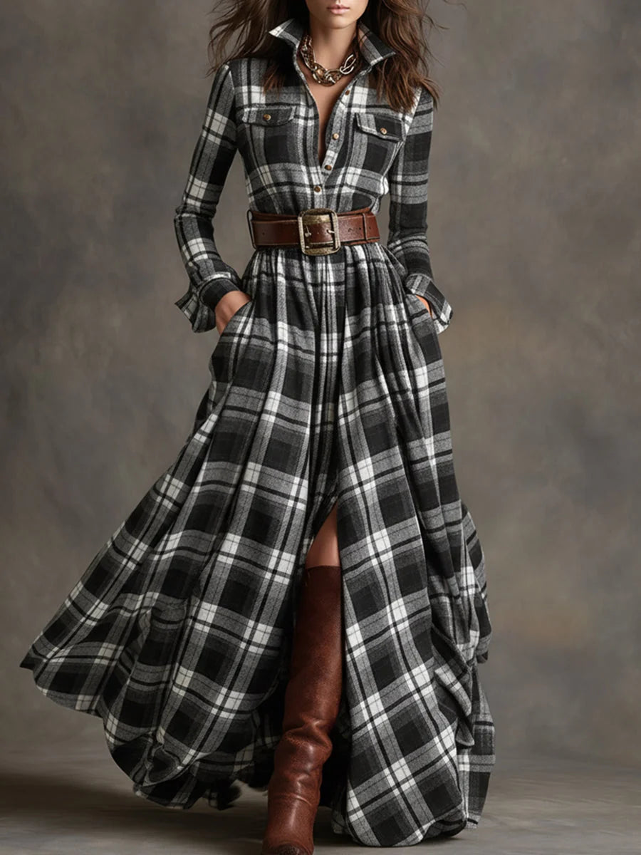 Liora Shirt Dress | Classic Belted Button-Up, Soft Fabric for Women 2