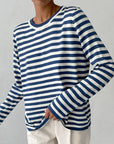 Striped Sweatshirt for Women