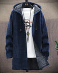 Stylish Hooded Zipper Fleece Jacket