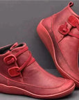 Mira Black Ankle Boots | Comfortable, Cushioned Footbed for Women 1