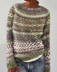 Women's Fair Isle Knitted Sweater