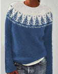 Chunky Icelandic Sweater for Winter Warmth