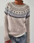 Womens Icelandic Pullover Sweater