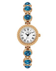 Gedi Rainbow Cat’s Eye Bracelet Watch
