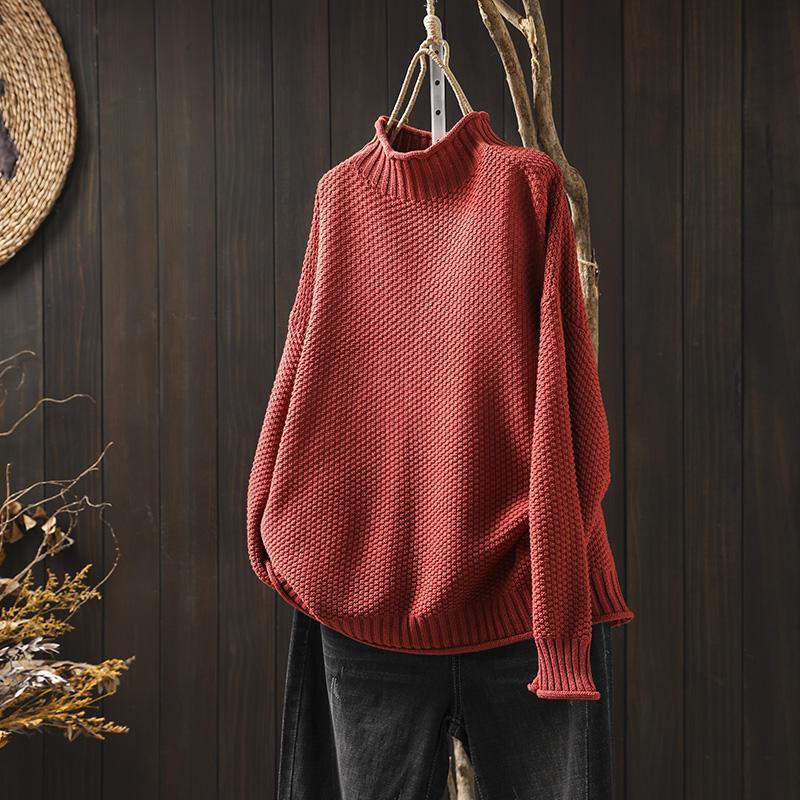 Warm Everyday Knitted Winter Sweater
