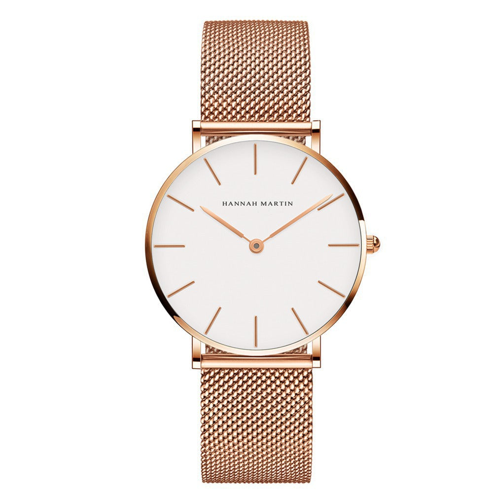Ultra-Thin Mesh Band Women’s Watch