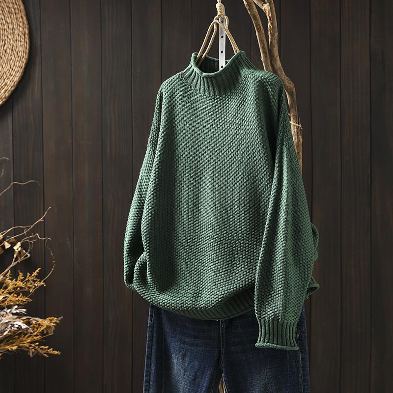 Warm Everyday Knitted Winter Sweater