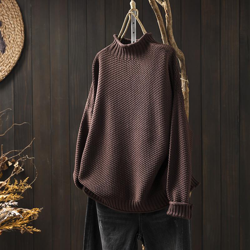 Warm Everyday Knitted Winter Sweater