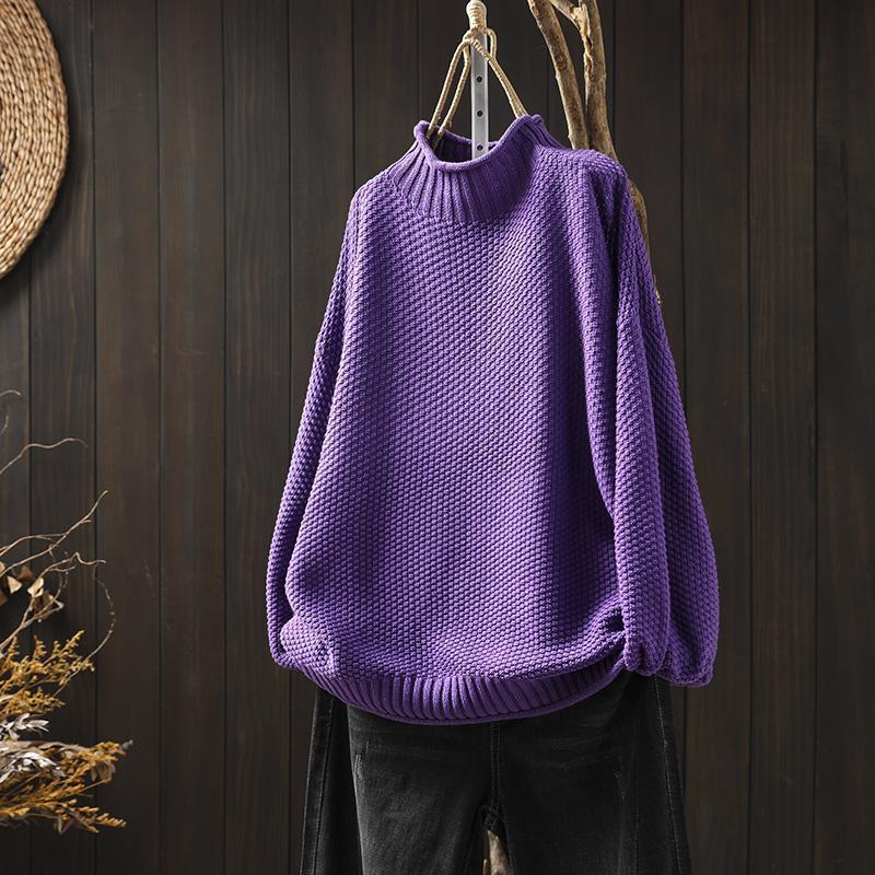 Warm Everyday Knitted Winter Sweater