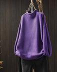 Warm Everyday Knitted Winter Sweater
