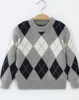 Kids Soft Cashmere Knit Sweater