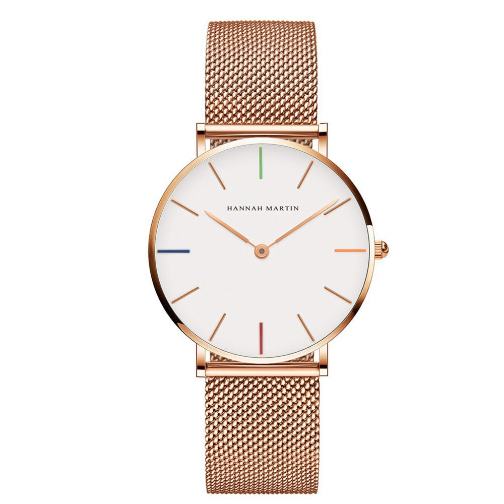 Ultra-Thin Mesh Band Women’s Watch